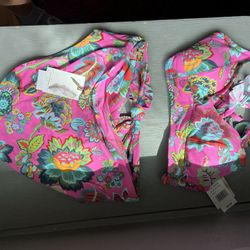 New Jessica Simpson Bikini Top Medium Bottom Large 