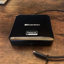 Cable Matters 7-in-1 Dual 4k 60Hz USB-C DisplayLink Dock