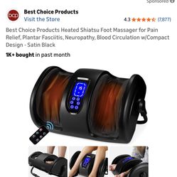 New Shiatsu Foot / Calf Massager 