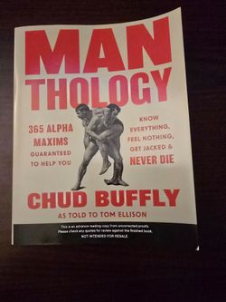 Manthology book
