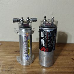 Boss Audio CPBK3.5 3.5 Farad Car Audio Capacitor w/ LED Voltage Display – 16VDC/24V Surge – Used – Powers Amps & Prevents Dimming