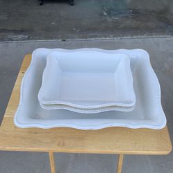 Platters set of 3