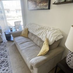 MOVING SALE!! Tan Couch