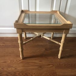 Small End Table 15" tall, 18" long, 18" wide