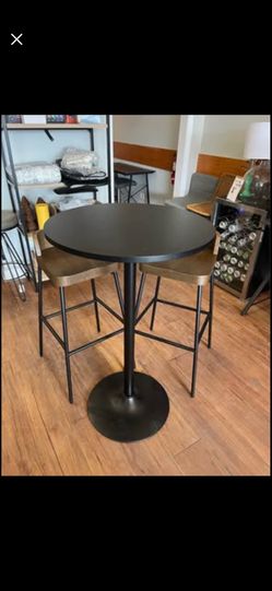 Table And Two Barstools