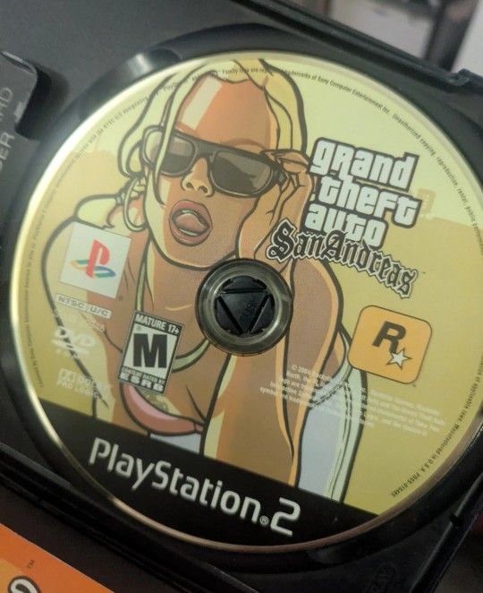 Grand Theft Auto: San Andreas - PS2 Disc Only