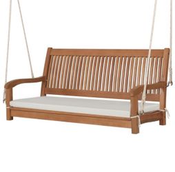 Costway 2 Person Wood Porch Swing Bench ( New )