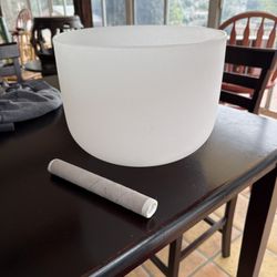 12" Crystal Singing Bowl