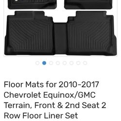 GMC Terrain

Florets Mats 2010 To 2017