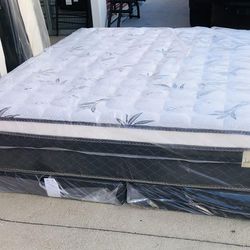 QUEEN PILLOW TOP MATTRESS ‼️