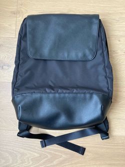 Moleskine Black Slim Backpack, Metro Collection, Sleek Modern Minimalist