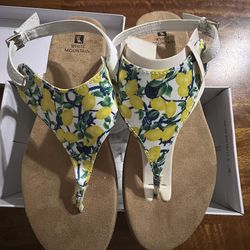 White Mountain Women's London Thong Sandals Size 10