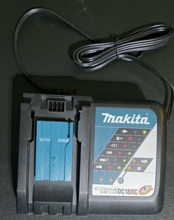 Makita DC18RC Battery Charger for 7.2-18V Li-ion Ni-MH Batteries M