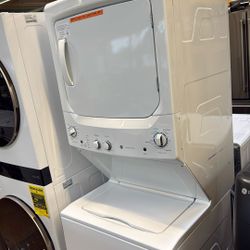 GE Electric dryer and washer combo