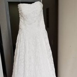 Strapless Wedding Dress 