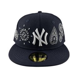 New Era NY Yankees Paisley Elements 59FIFTY Fitted Hat