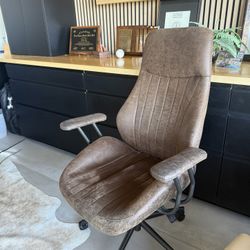 Vegan Leather Office Chair