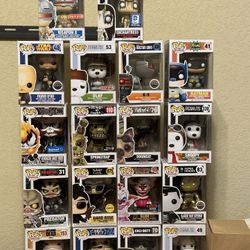 Various Funko Pops