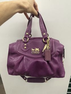 Vintage Coach Leather/Canvas Carryall Bag – Used