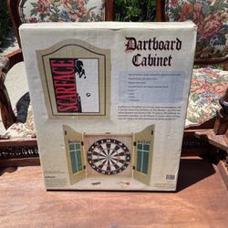 Scarface Dartboard Cabinet