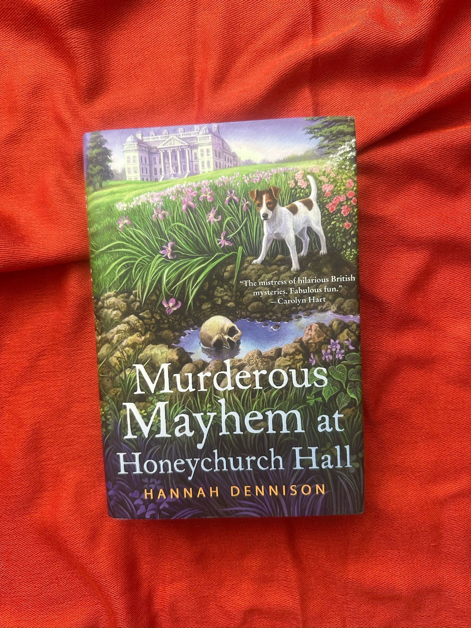 Murderous Mayhem At Honeychurch Hall by Hannah Dennison. HC, Like new