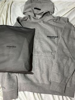 Essentials Fear of God Gray Hoodie
