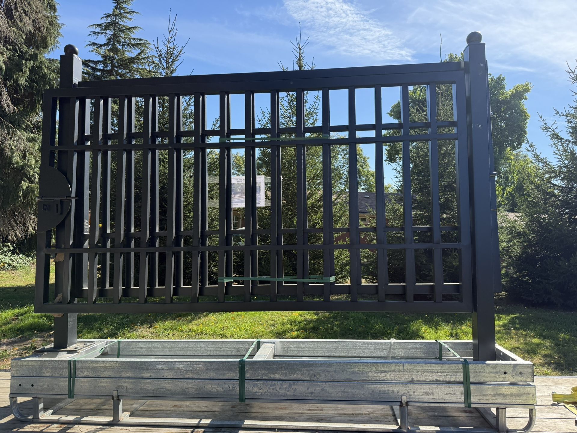 20’ Farm Iron Gate