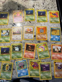 Pokémon vintage card 62pc