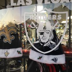 Santa Hats On Sale Asst Teams Kooldesign