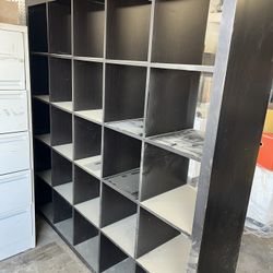 Ikea KALLAX Shelf unit, black-brown, 71 5/8x71 5/8 "  Located in concord  No damages  Light scratches  A little dusty   $140 or best offer  Can be dis