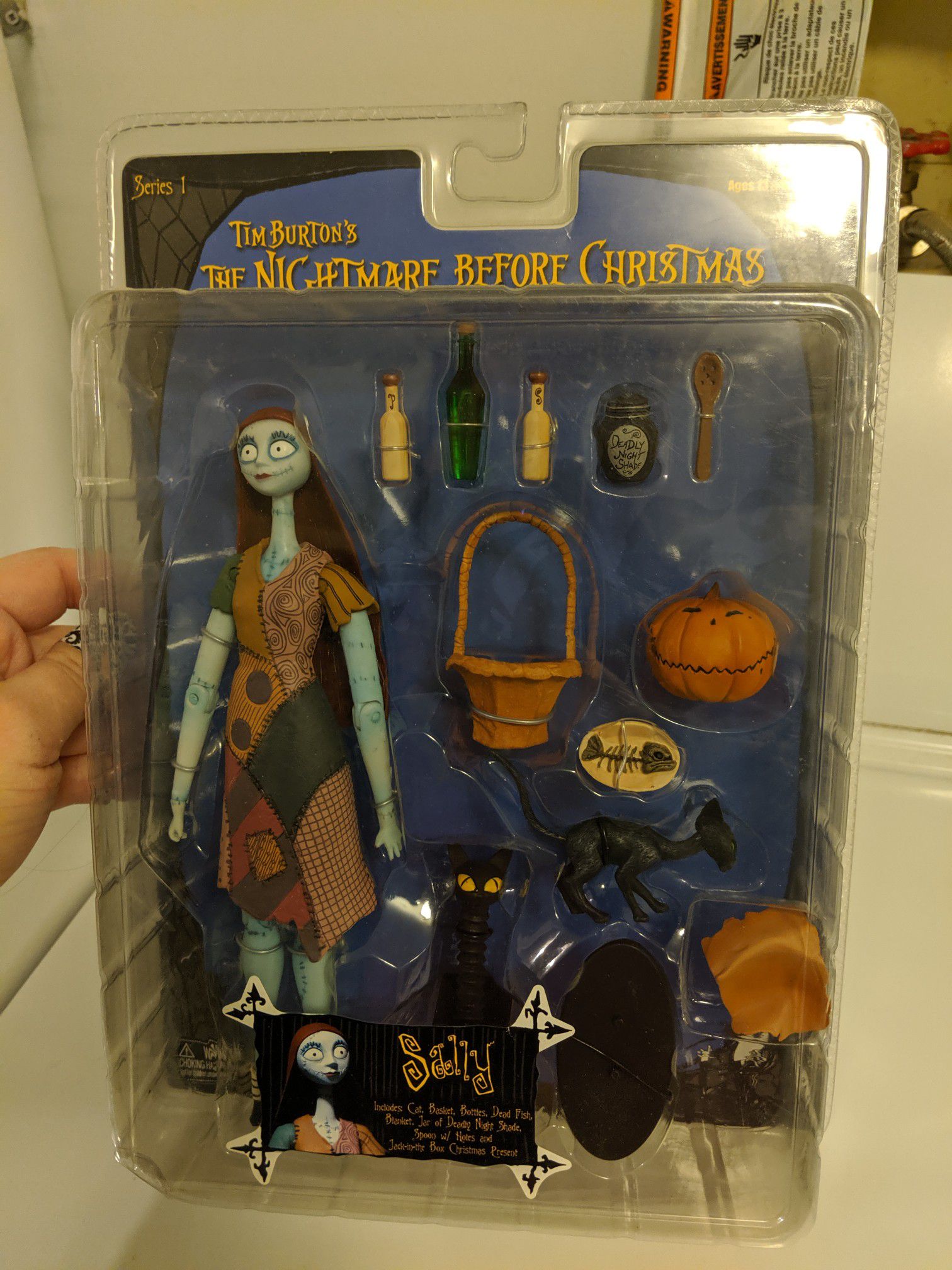 Collectable Nightmare Before Christmas Sally from NECA Series 1 (2004) Unopened Box