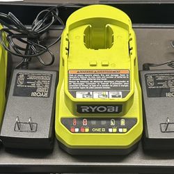 Ryobi 18v Chargers