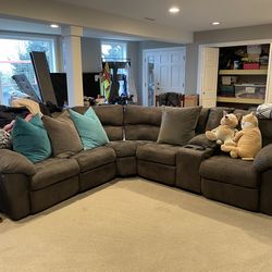 Grey Sectional Couch