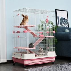 Extra Large 4-Tiers Rabbit Bunny Guinea Pig Cat ferret Cage