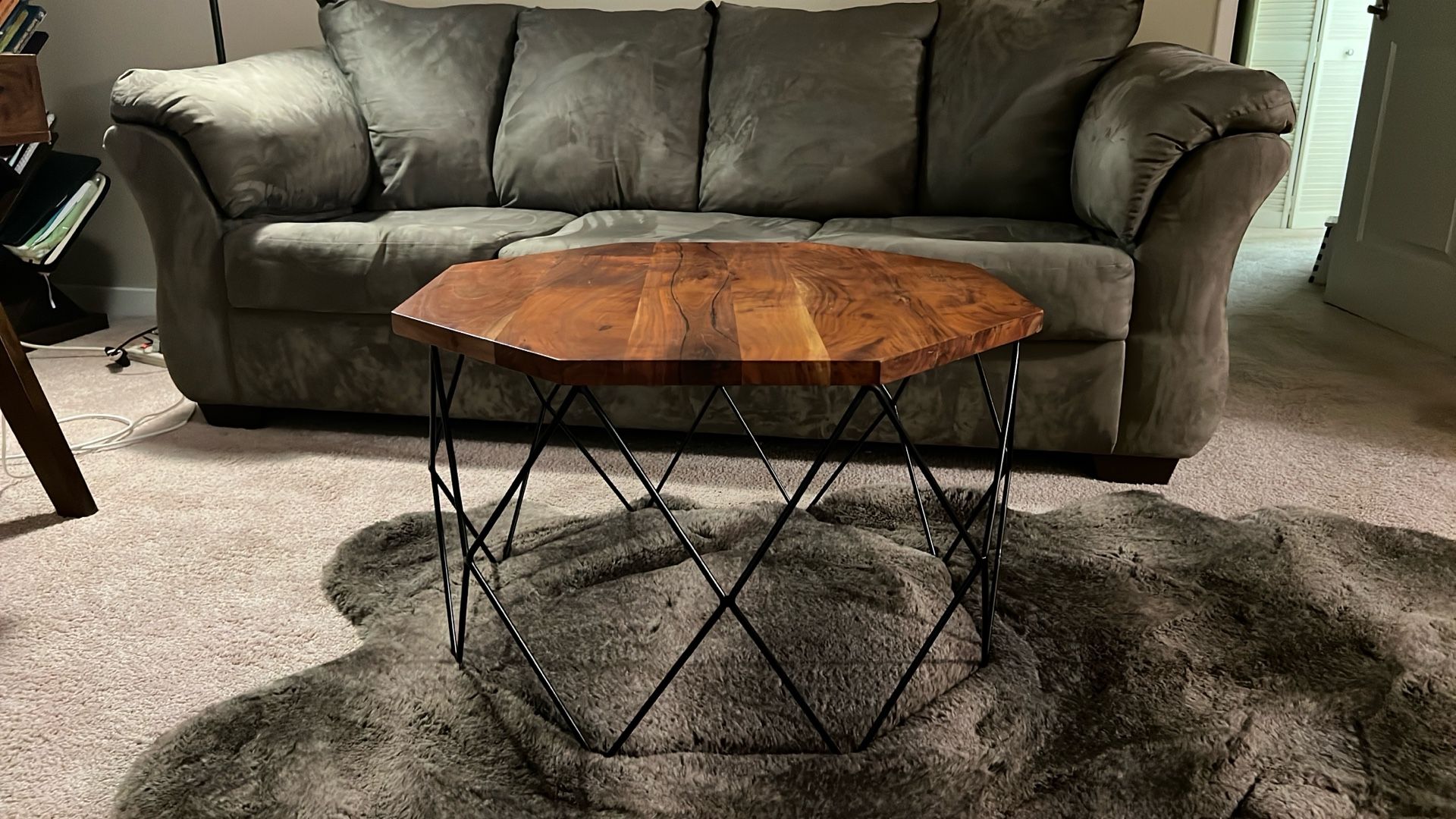 Wood Top Coffee Table