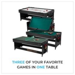 Fat cat 3 In 1 gaming Table