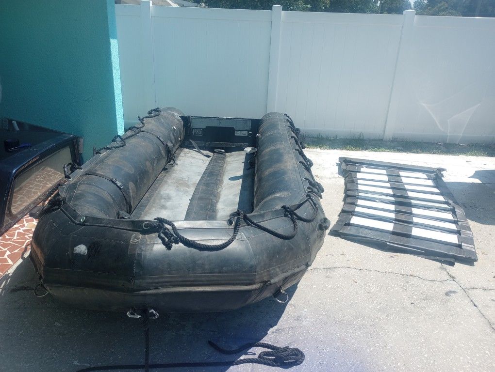 Zodiac FC470 Military Boat Dinghy Tender Inflatable Hypalon $3999 Trades Welcome