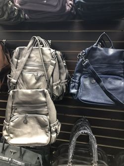 Leather bags in 3 colors