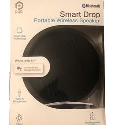 Smart drop portable wireless speaker