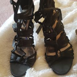 Black Sandals Heels