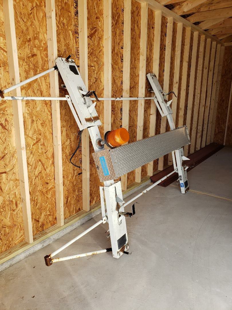 Ladder rack for cargo van