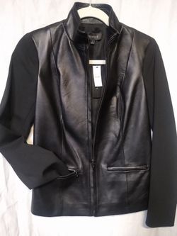 TALBOT'S - New 100% leather Jacket - Size 2