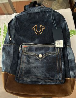 True Religion Denim Backpack