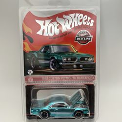 Hot Wheels 1969 Custom Plymouth Barracuda RLC