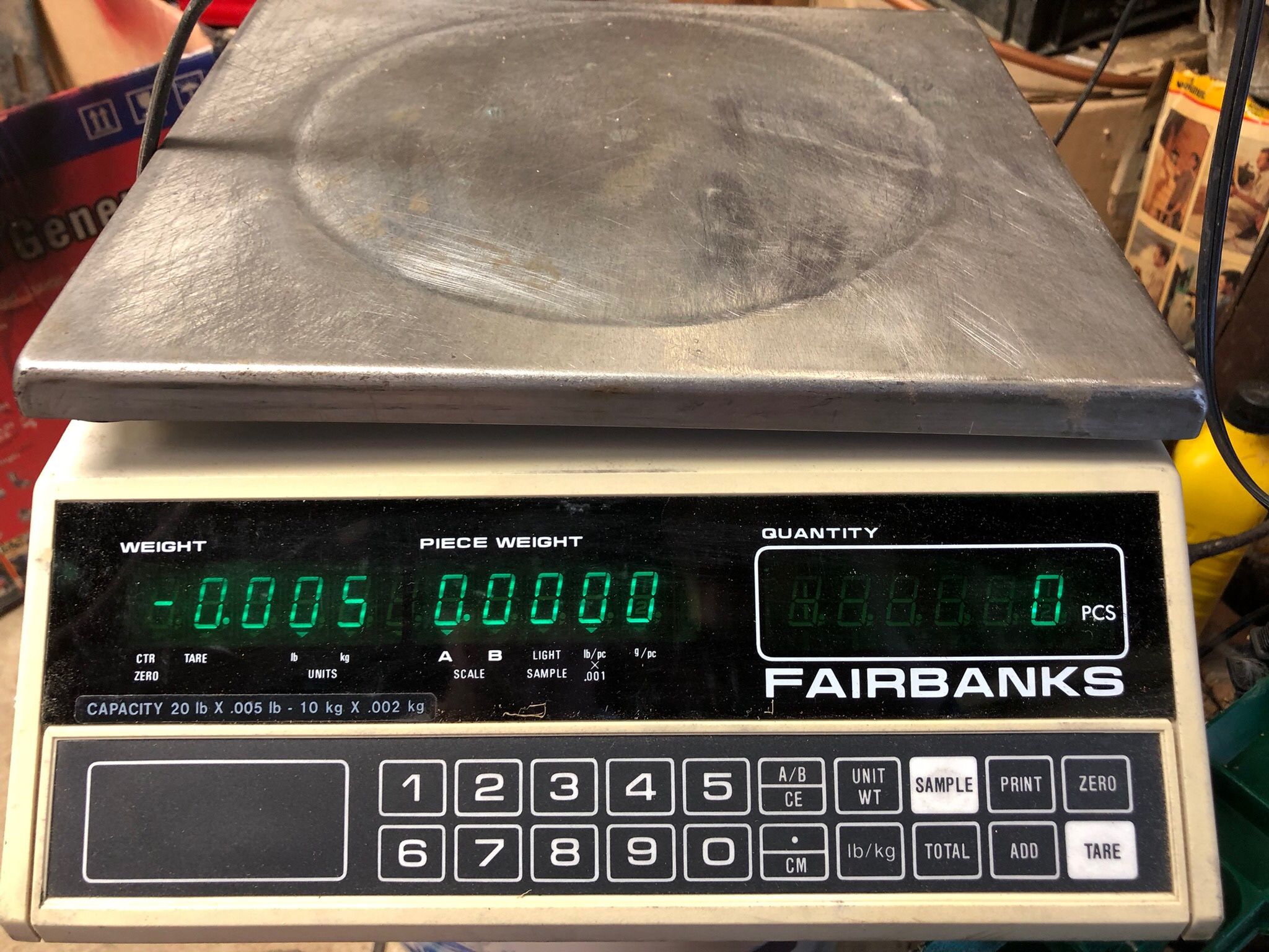 Fairbanks Weight Count Scales