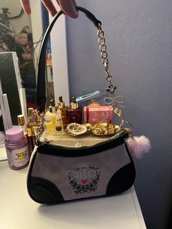VELOUR JUICY HANDBAG