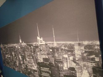 New York Cityscape Canvas Wall Art