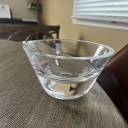 Small Glass Dish 4” Diameter 