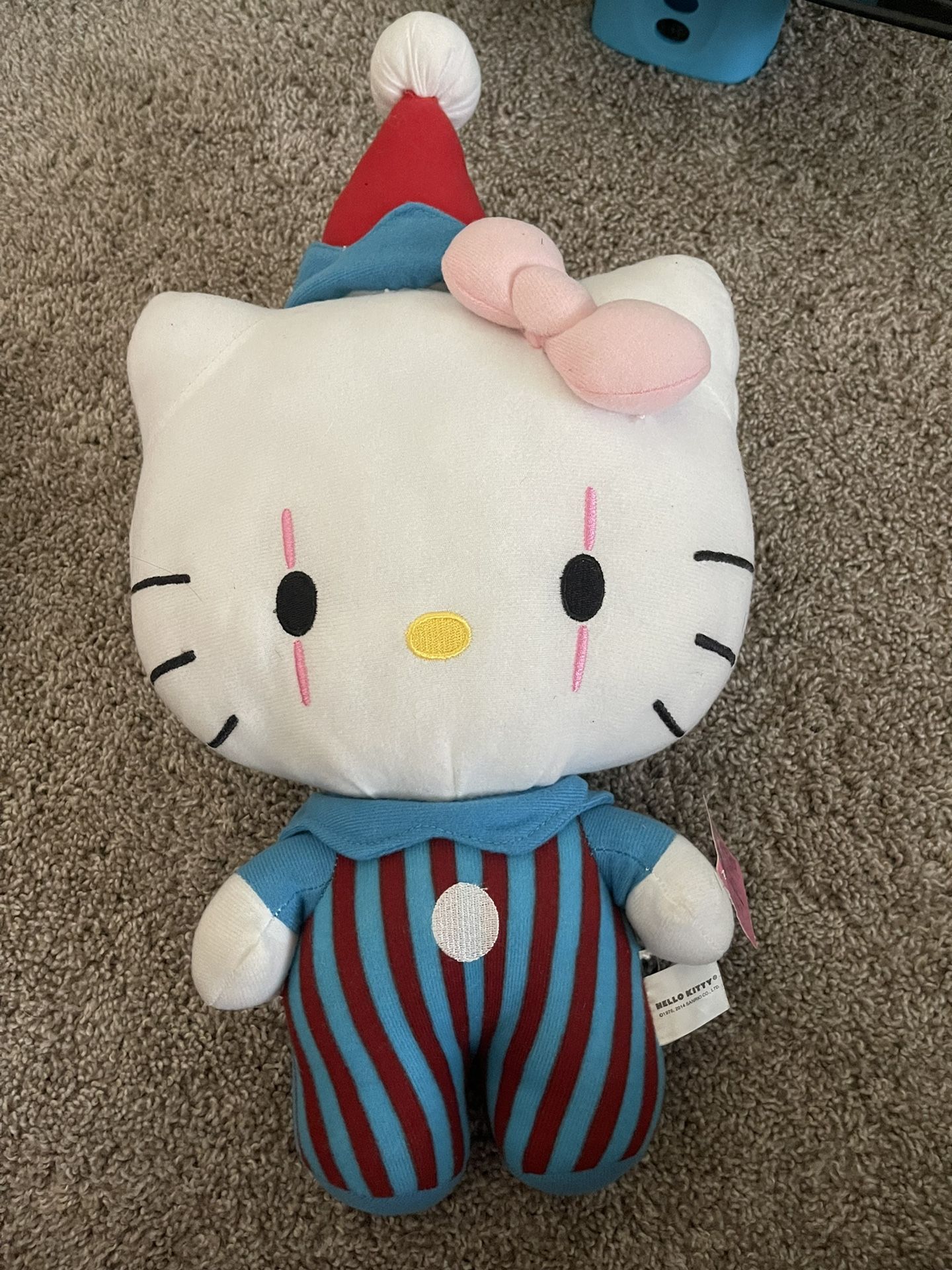 Hello Kitty Circus Clown plush
