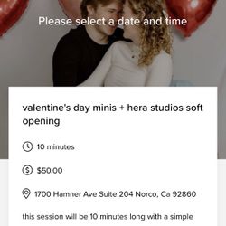 Valentine Day Mini Photoshoot 